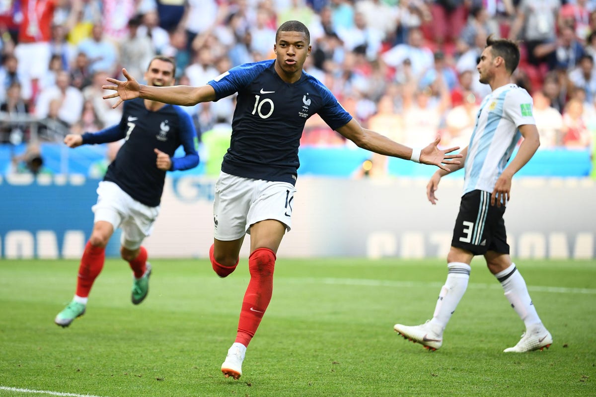 mbappe france world cup 2018