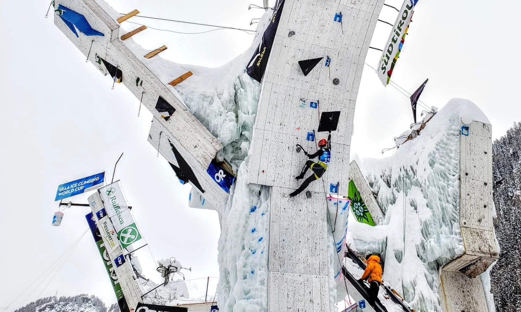world cup ice climbing tournament