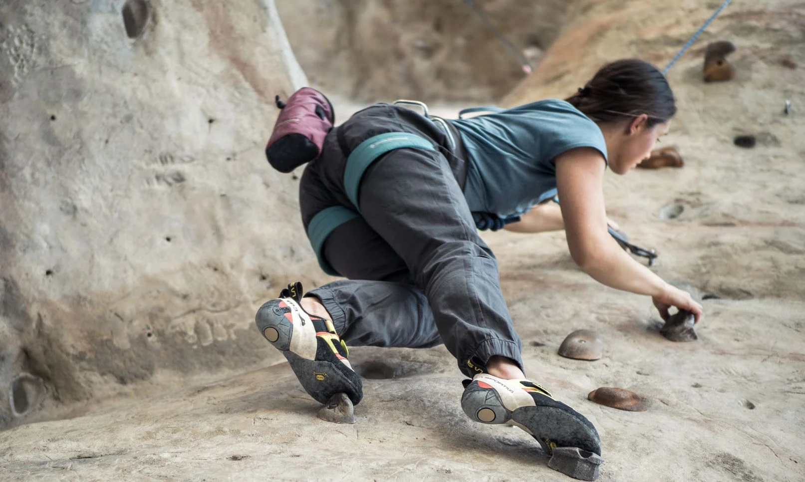 sport indoor climbing