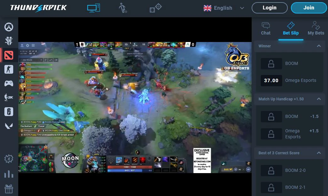 thunderpick live bet thunderpick live bet