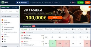 20bet betting with bitcoins