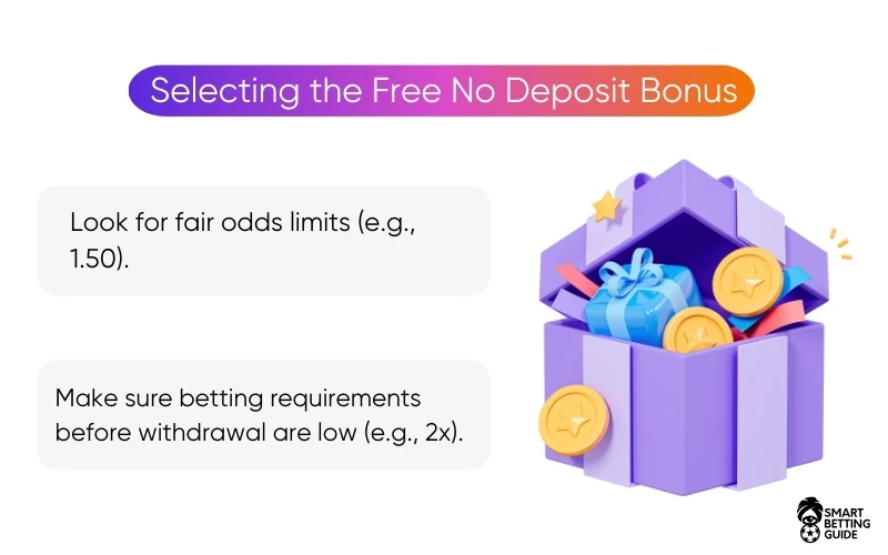 selecting-free-bets-no-deposit-bonus