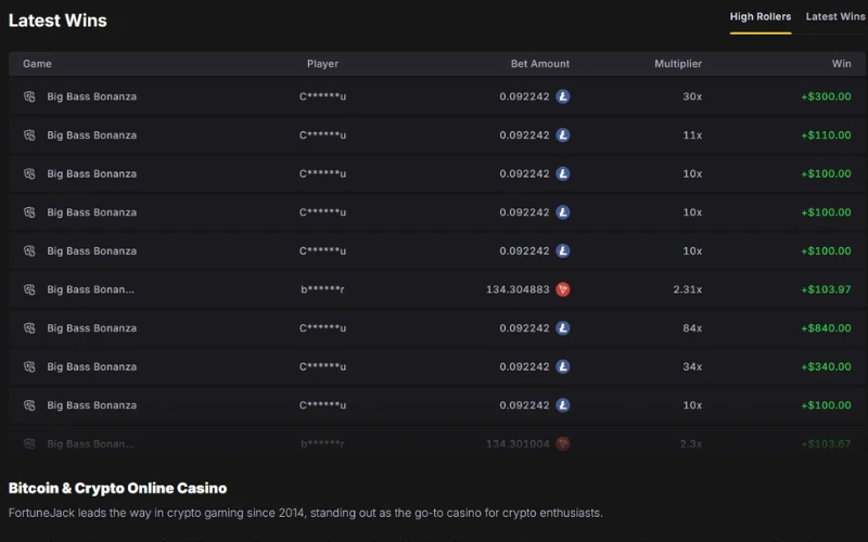 fortunejack-latest-wins-withdrawal
