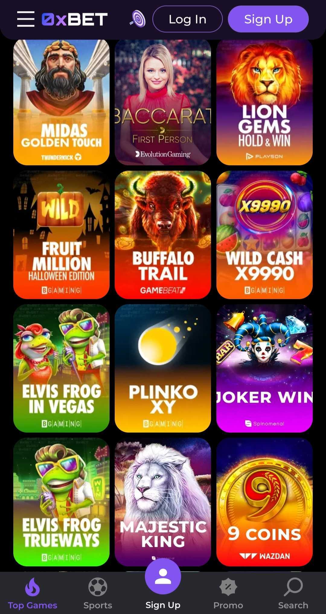 0xbet-casino-mobile