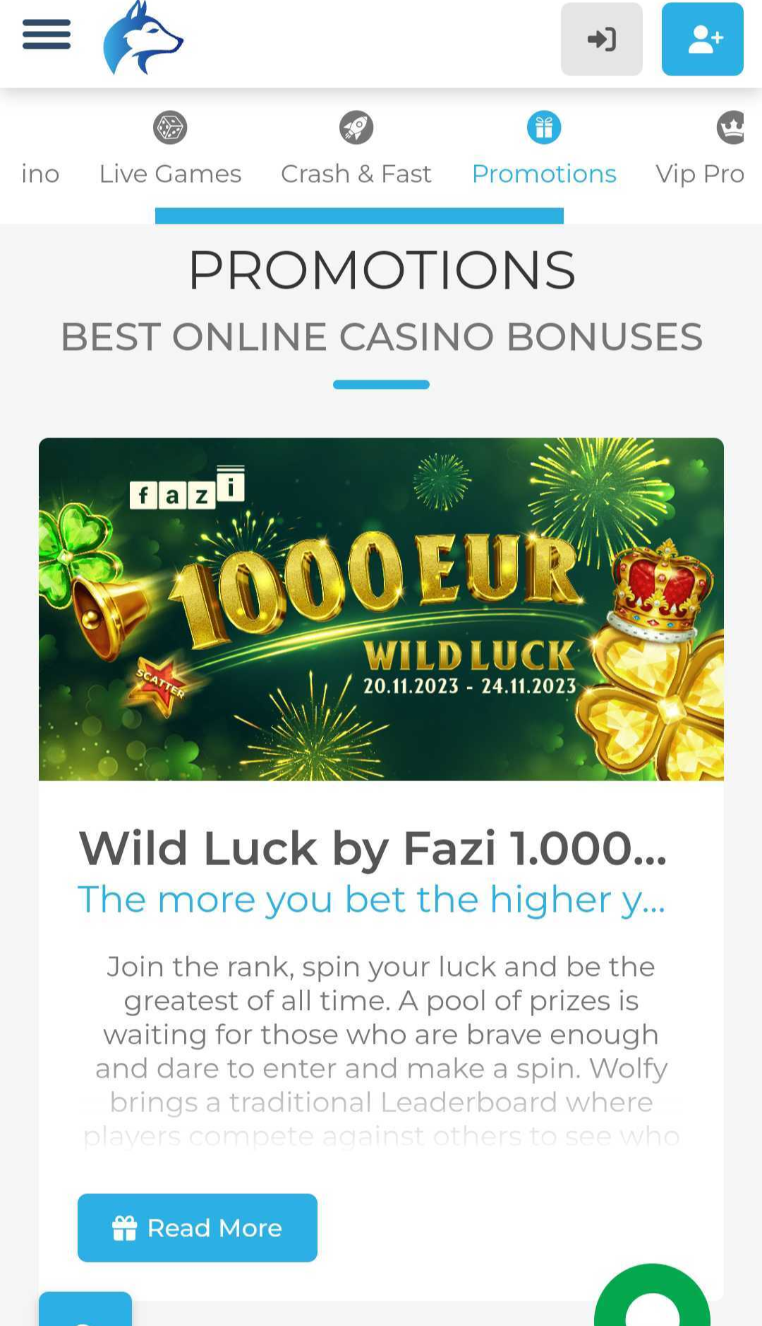 wolfy-casino-no-deposit-bonus-mobile