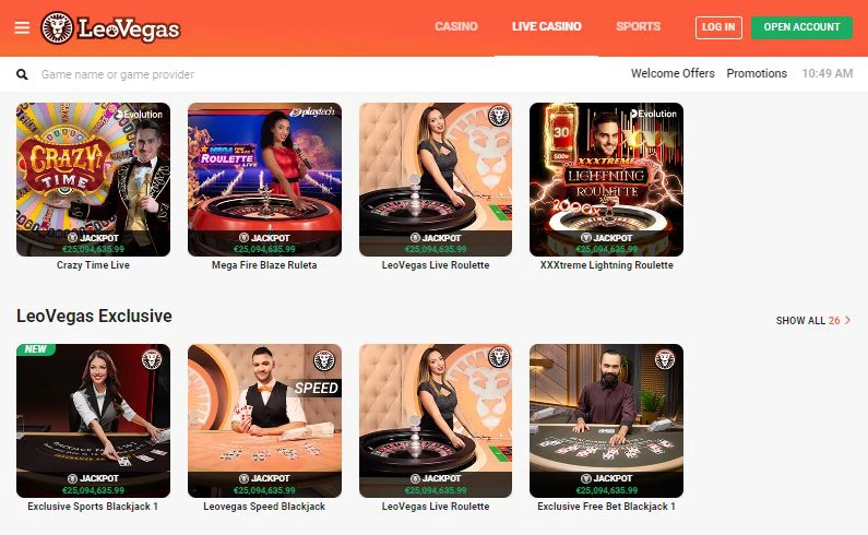 leovegas-live-casino