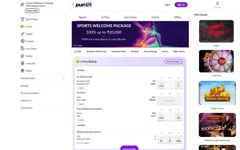 puntit-sports-betting-options