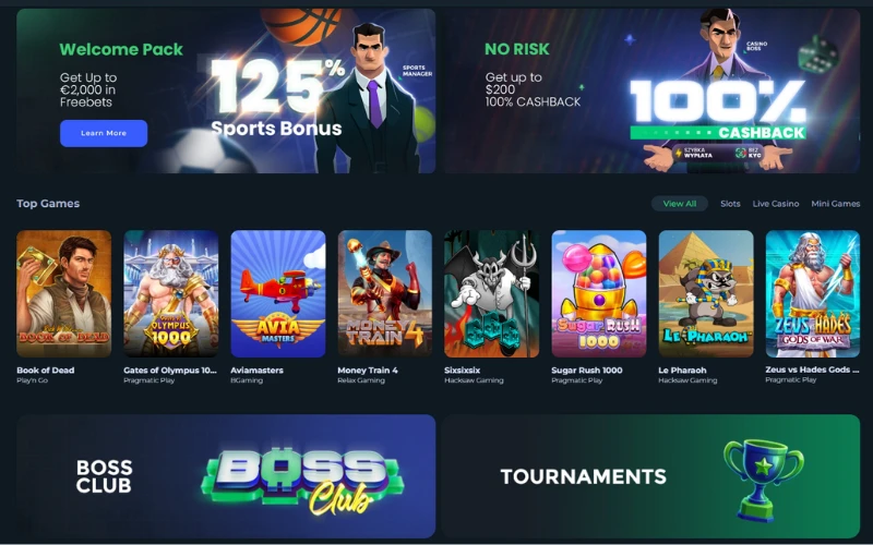 casinok-online-casino-betting-platform