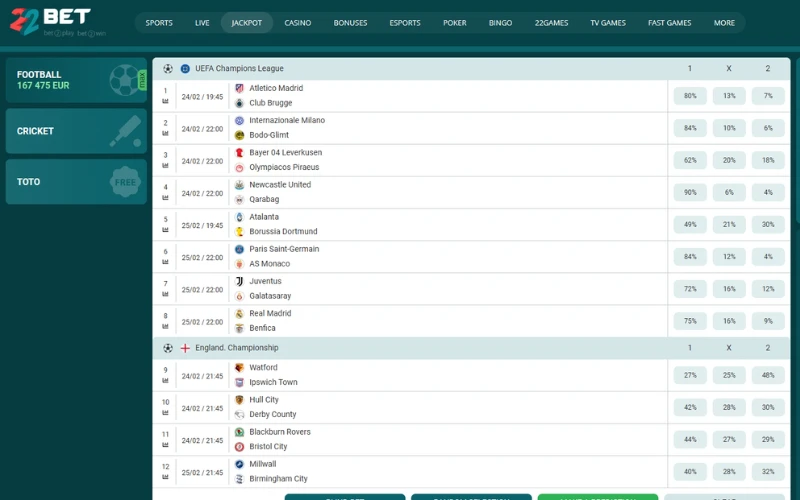 no-risk-22bet-toto-football-bet no-risk-22bet-toto-football-bet
