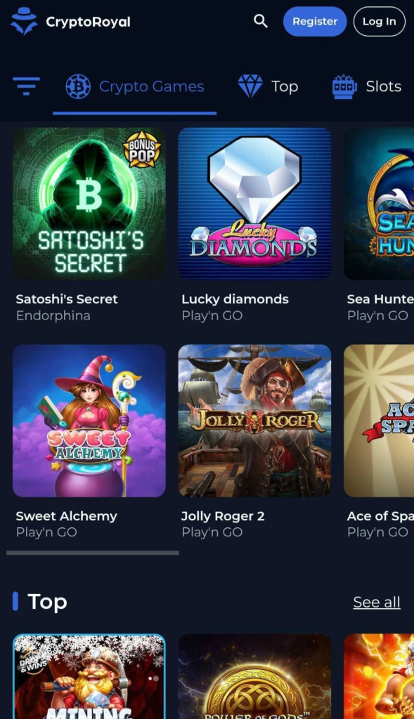 cryptoroyal-casino-games-mobile